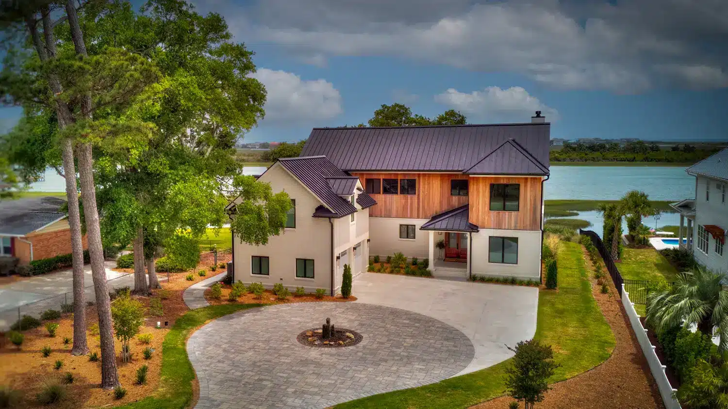 New Custom Home Built By Lanphear Builders in the Waterford neighborhood in Leland NC