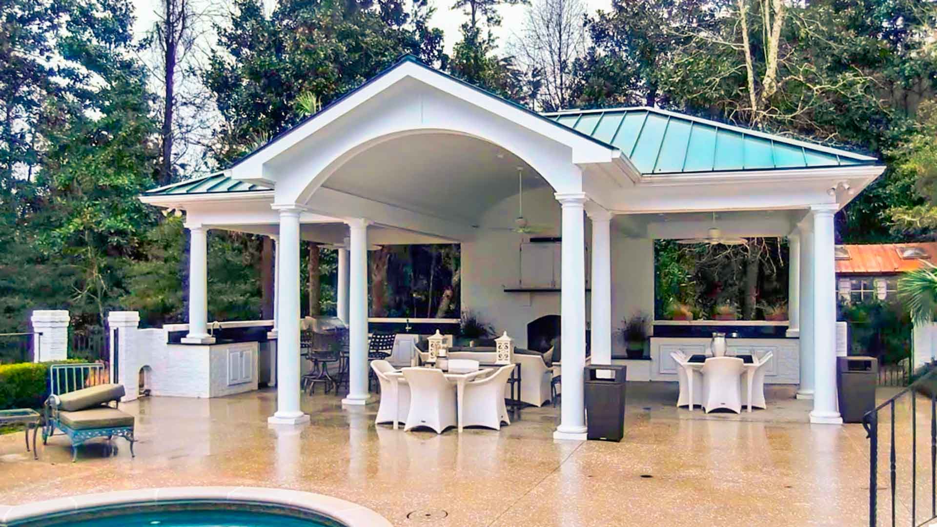 Fun Build of Pool Pavilion