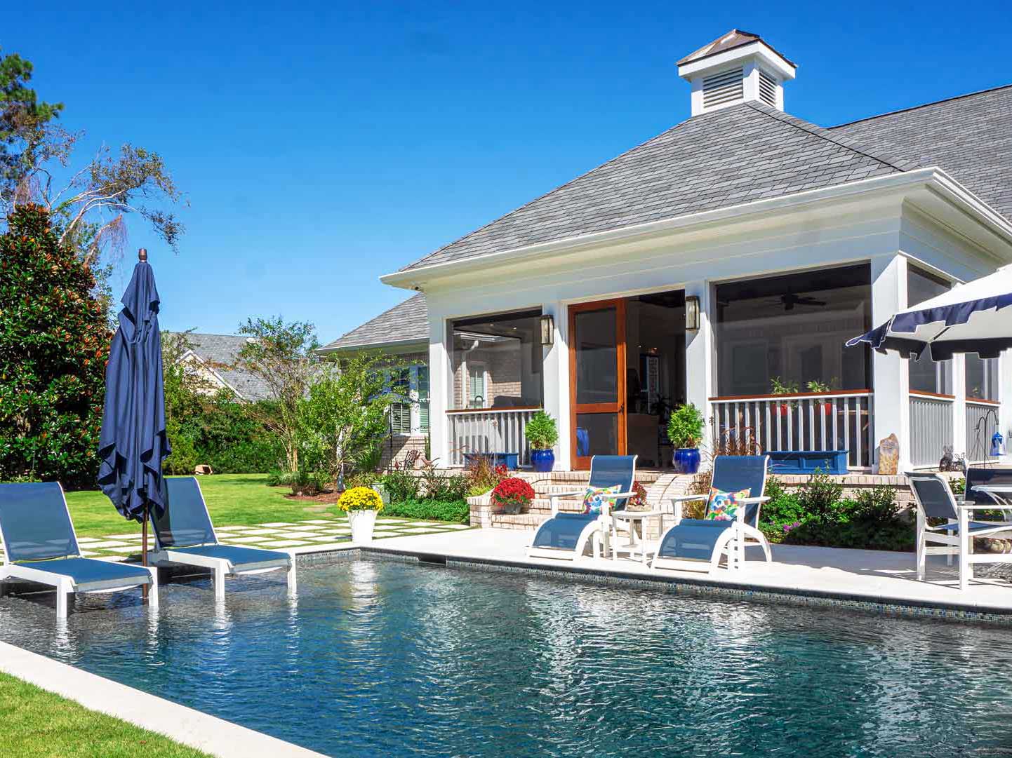 Picture of a lanai in the Landfall area of Wilmington NC