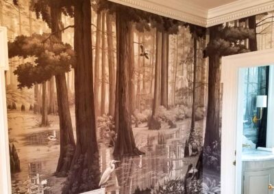 Picture of custom wallpaper in wilmington nc