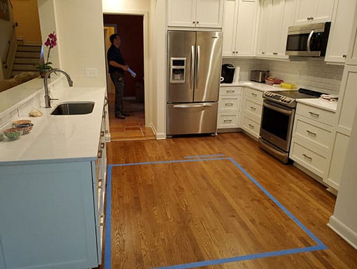 Before Photo of Kitchen Remodel